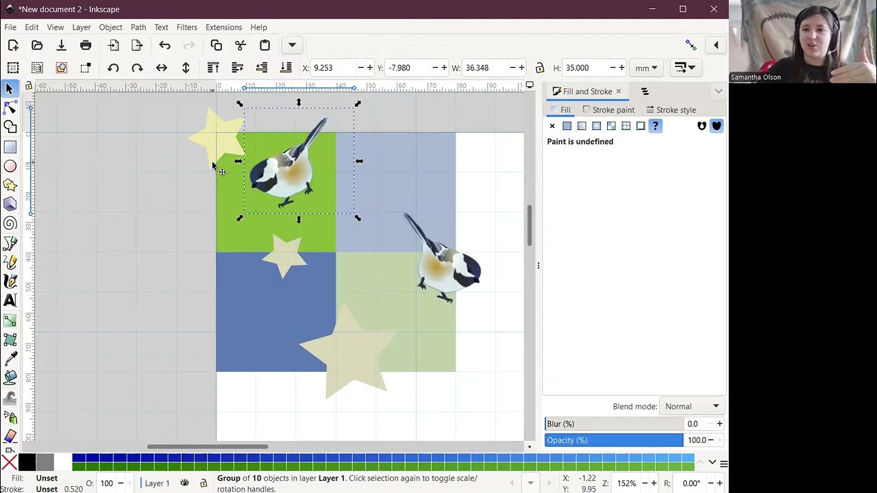Inkscape Seamless Patterns