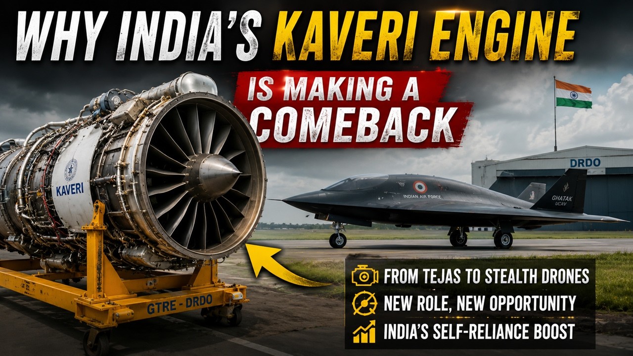 Why India's Biggest Kaveri Engine Project Is Making a Comeback🤔