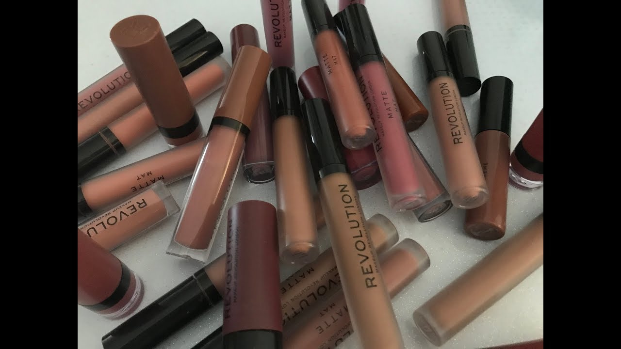 Lip Swatches / Revolution Lip Boutique