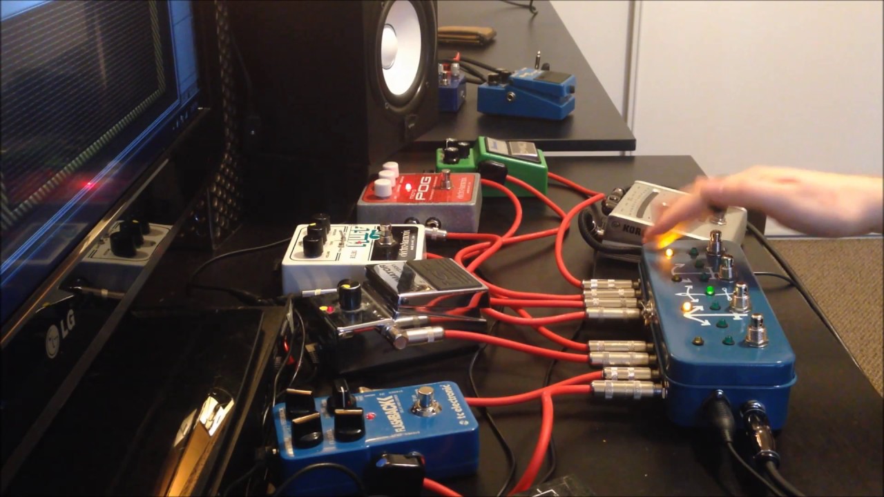 DIY Effects Loop Switcher with MIDI v1.0
