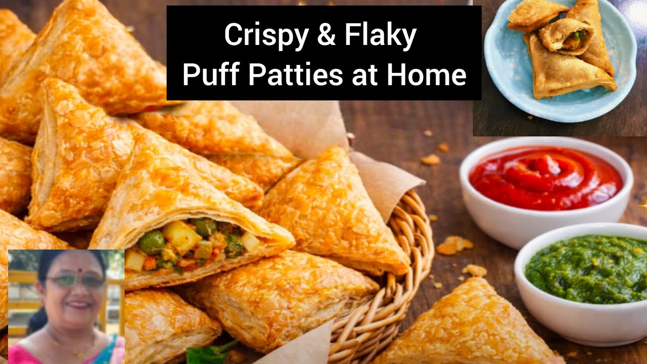 Crispy Puff Patties #aloomaterpetties