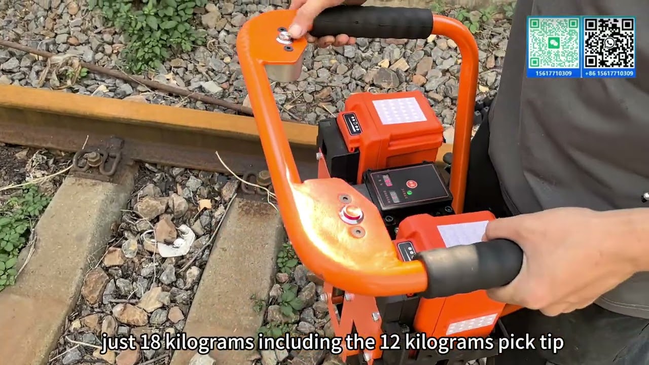 Dual Lithium Tamping Pick &ndash; Fast, Light & Powerful!