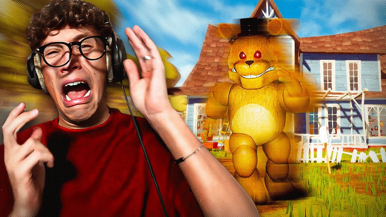 HELLO NEIGHBOR MA IL MIO VICINO &Egrave; FREDBEAR💀