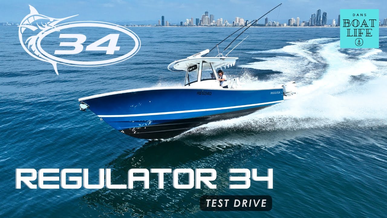 KING of the OFFSHORE? Regulator 34 with triple 300hp TEST