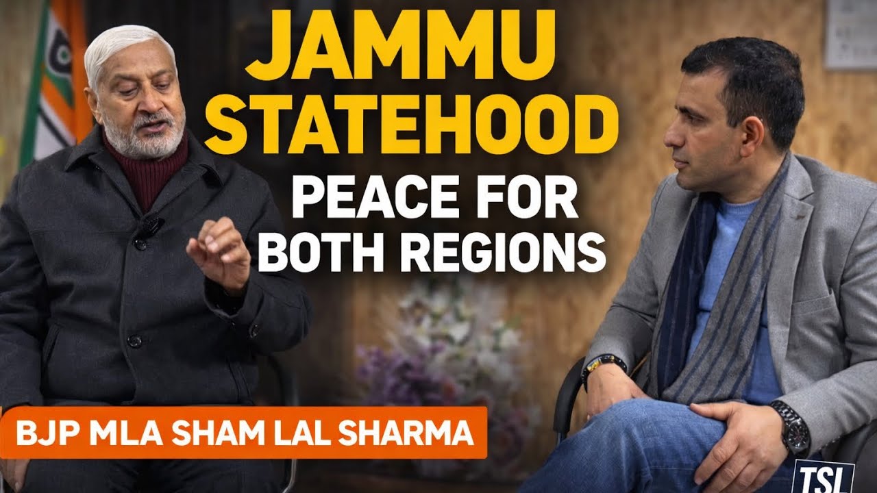 Statehood for Jammu region will benefitt both regions, ensure peace; asserts BJP MLA Sham Lal Sharma