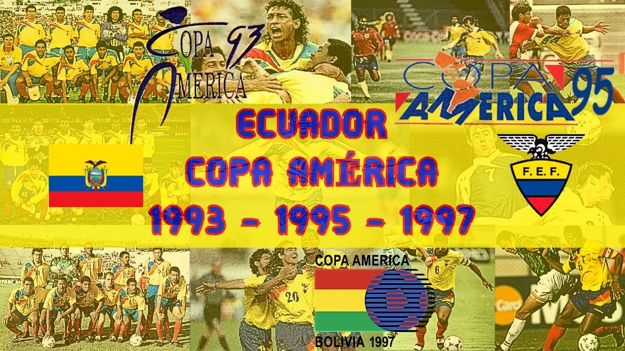 Selección de Ecuador 🇪🇨 Copa América 🏆 1993/1995/1997 ⚽ | Review