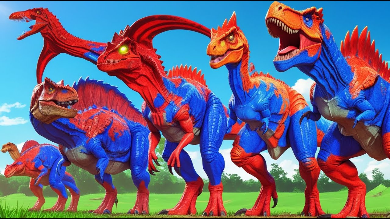 ALL DINOSAURUS BATTLE ROYALE IN MALTA MAP - JURASSIC WORLD EVOLUTION 3