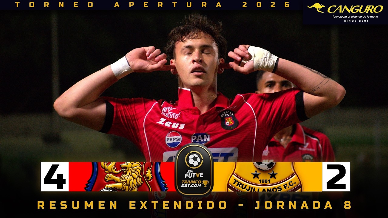RESUMEN EXTENDIDO | Caracas - Trujillanos | Liga FUTVE Triunfobet