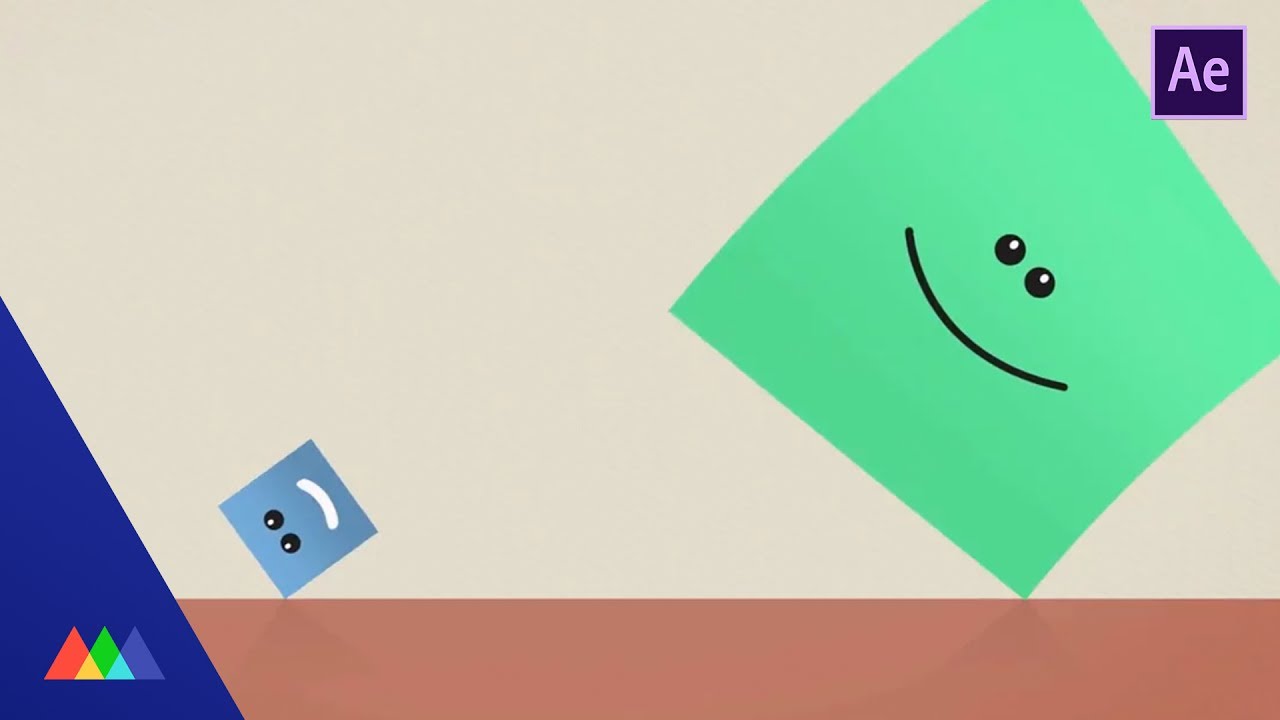Roll and Rig a Cube in After Effects