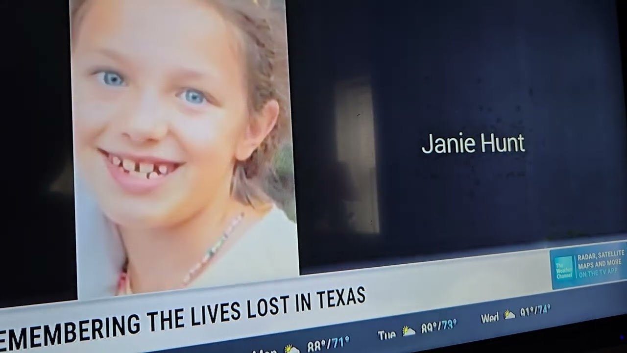 The Weather Channel tribute to the Texas flood victims (July 12, 2025)