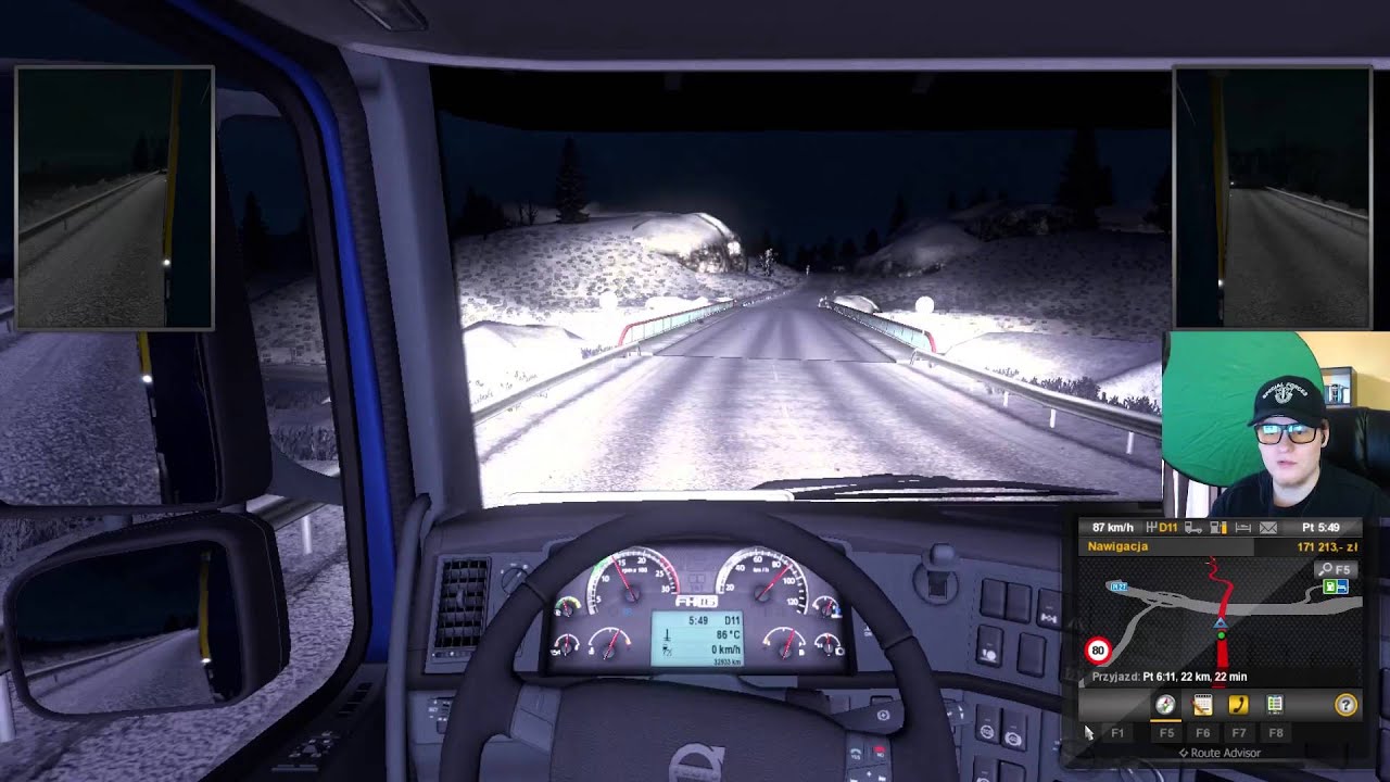 Euro Truck Simulator 2 Multiplayer z Ziraelem i Szerwonym # 03 