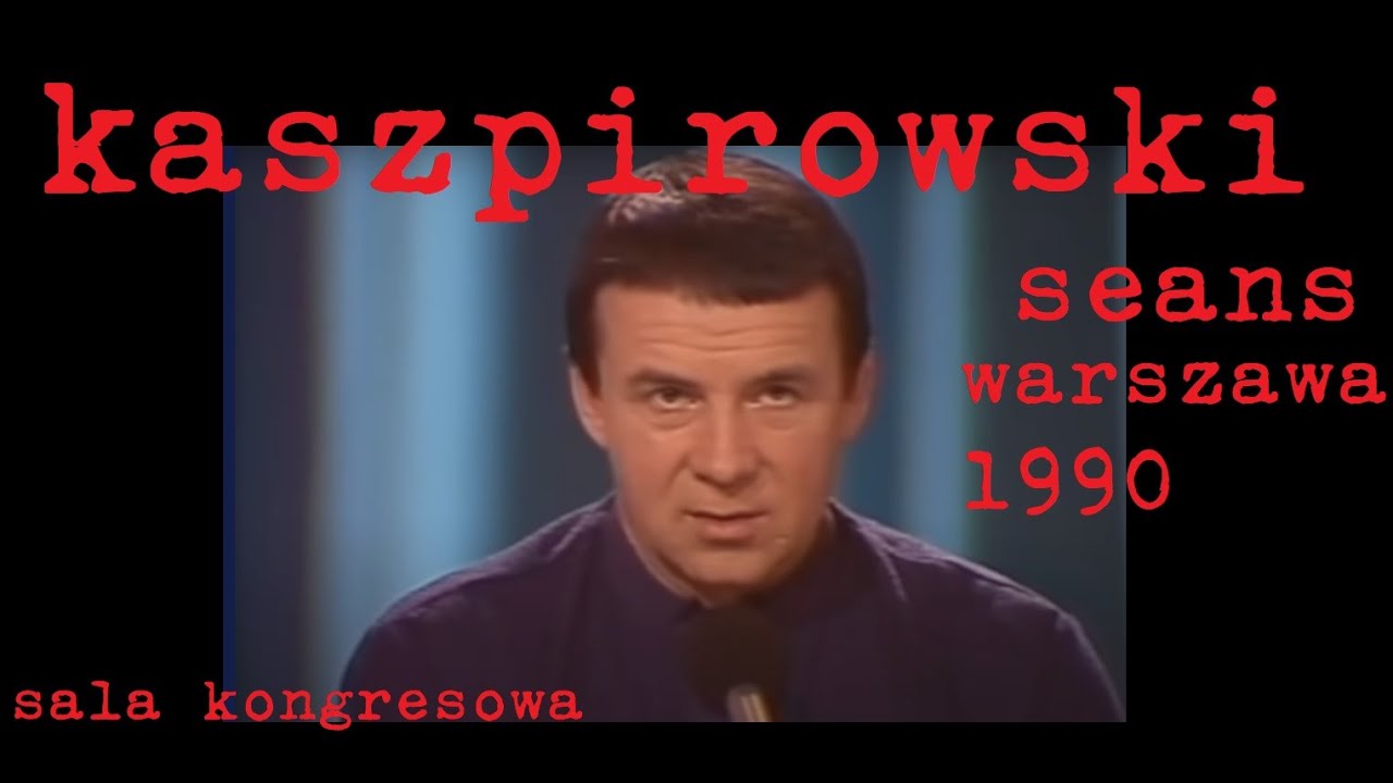 Dr. Anatolij Kaszpirowski, seans w Warszawie 1990r.