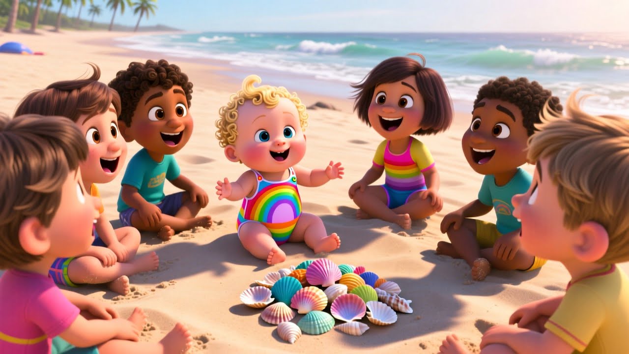 Sunny Florida Beach Day Fun | Fun Nursery Rhyme Song for Kids