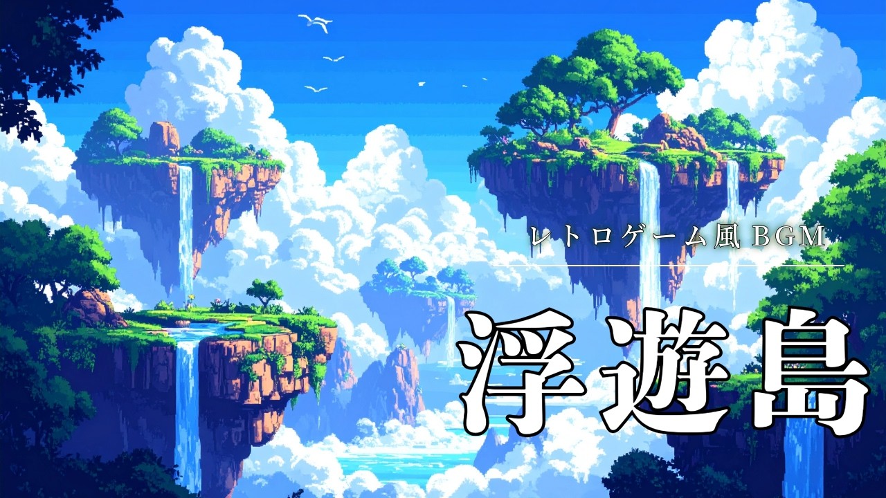 【フリーBGM】04浮遊島／フィールド系BGM｜レトロゲーム音楽