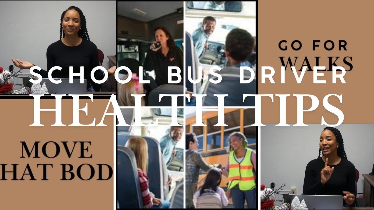 School Bus Driver Health Hacks for a Better Life
