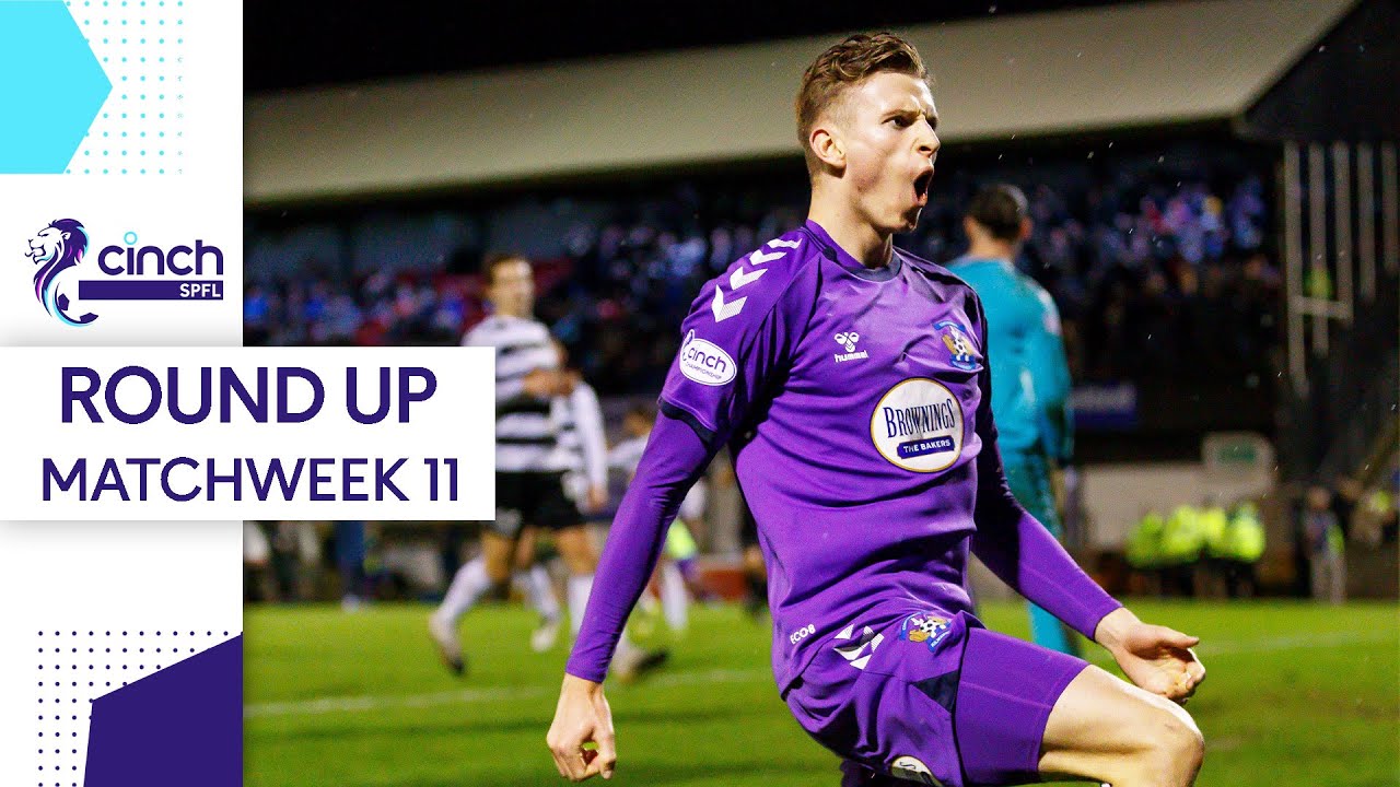 Oli Shaw Secures Ayrshire Derby Win for Killie! | Matchweek 11 Round Up | cinch Championship