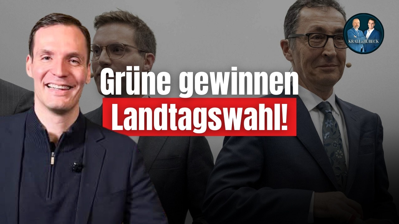 Grüne siegen in Baden-Württemberg trotz Industrie-Kollaps!