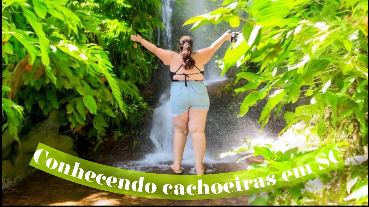 conhecemos 3 CACHOEIRAS em SANTA CATARINA🍃|vlog