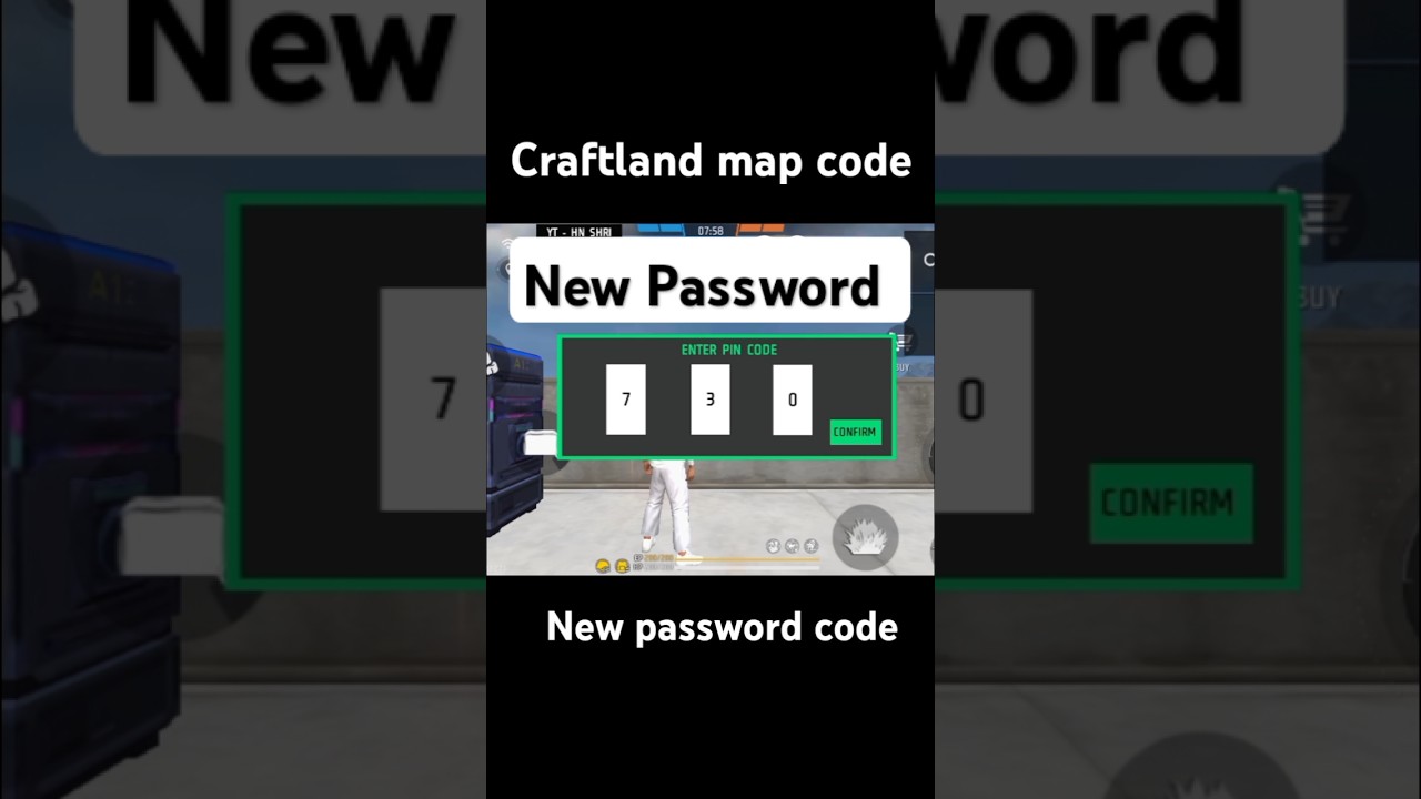 Hn Shri Craftland map code #shorts #viral #freefireindia
