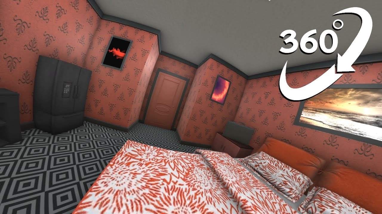 360 видео - Отель ужасов Jumpscare - VR 4K