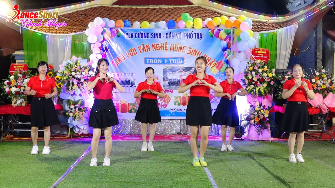 60 Năm Cuộc Đời - CLB Thanh Huyền Dance Sports - Mừng CLB Dưỡng Sinh - Dân Vũ phố Trại tròn 1 tuổi!