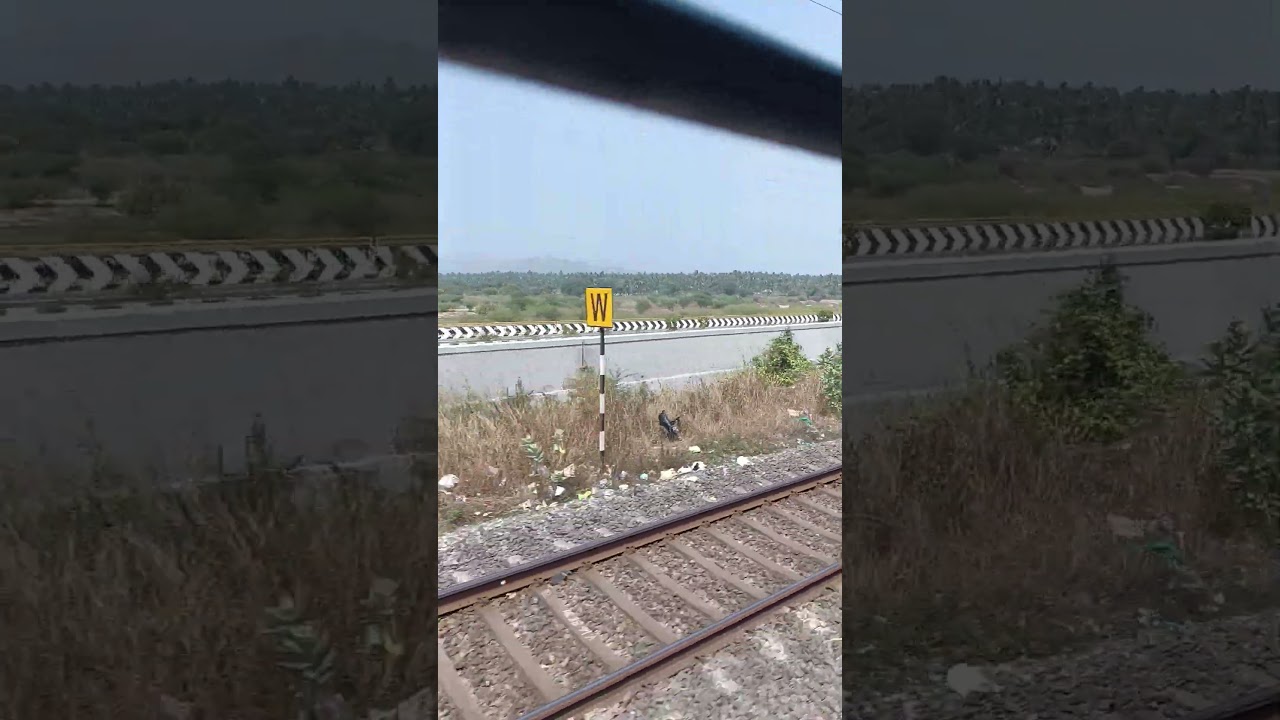 train line pass highway road