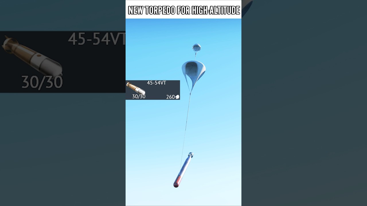 NEW TORPEDO FOR HIGH ALTITUDE