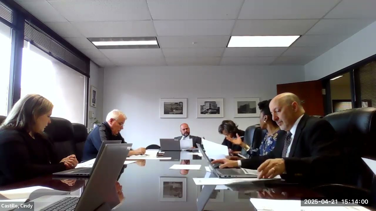 Board Meeting 04 21 2025