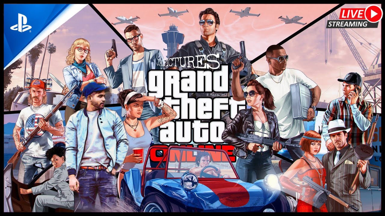 🎮 ( GTA 5) grand theft auto 5 online gameplay walkthrough ( PS5 ) 🔴 livestream 2026 4k60fps