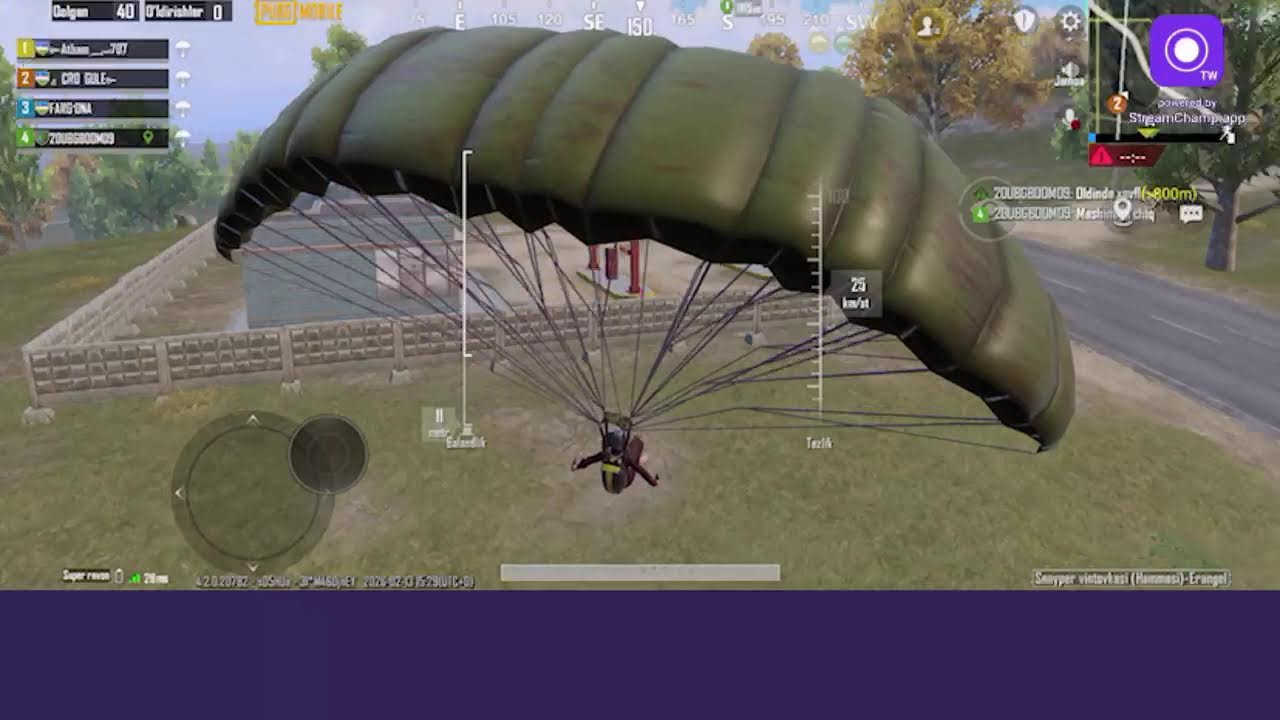 Broadcast powered by StreamChamp