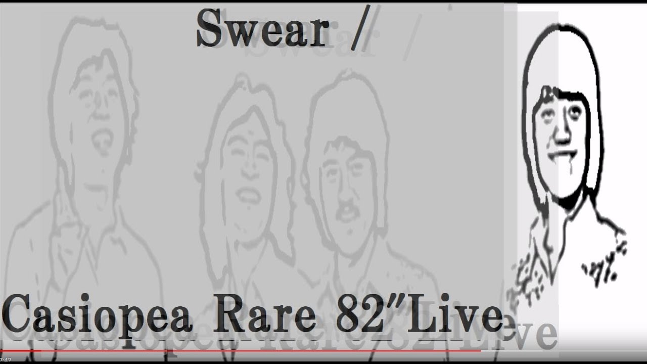 ”Swear” カシオペアのメローな名曲/　Casiopea　Rare　Live82