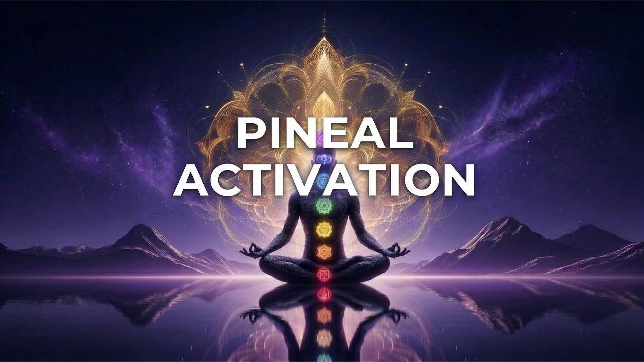 963 Hz Pineal Gland Activation – Third Eye Meditation | Deep Healing Frequency (1 Hour)