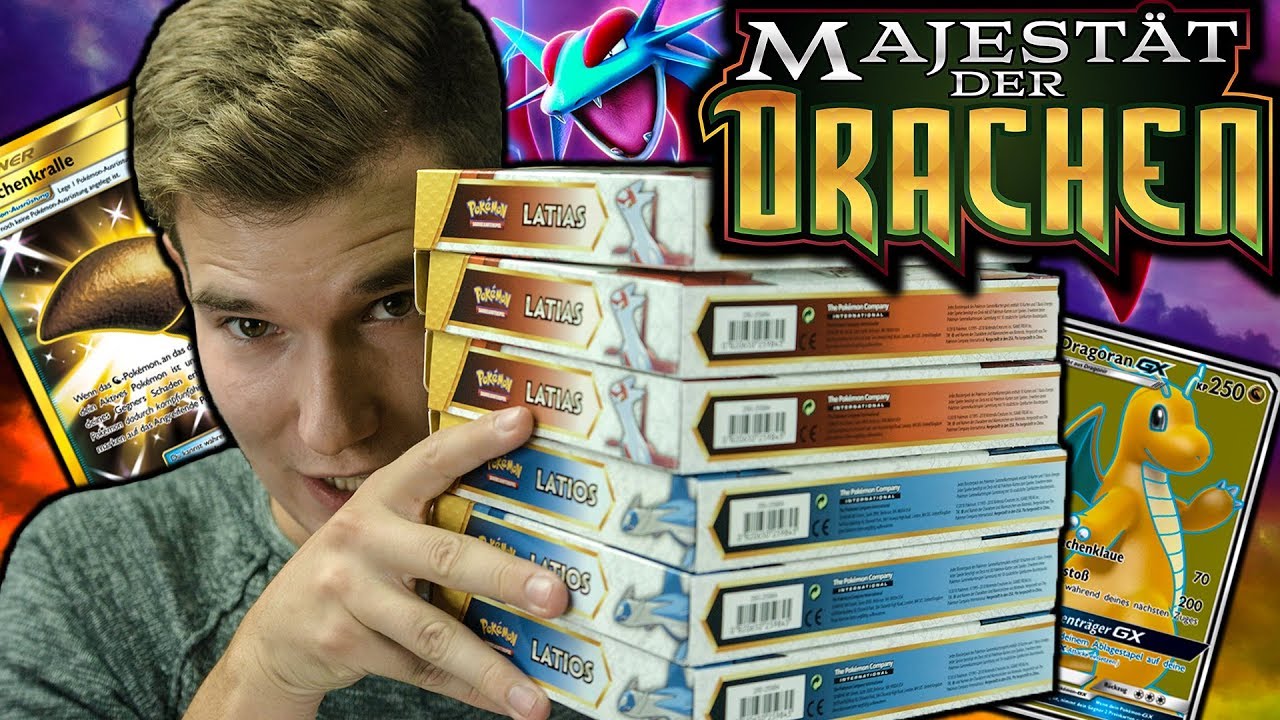 Das PACKLUCK ist DA 😱 POKÉMON Majestät der Drachen Booster Opening