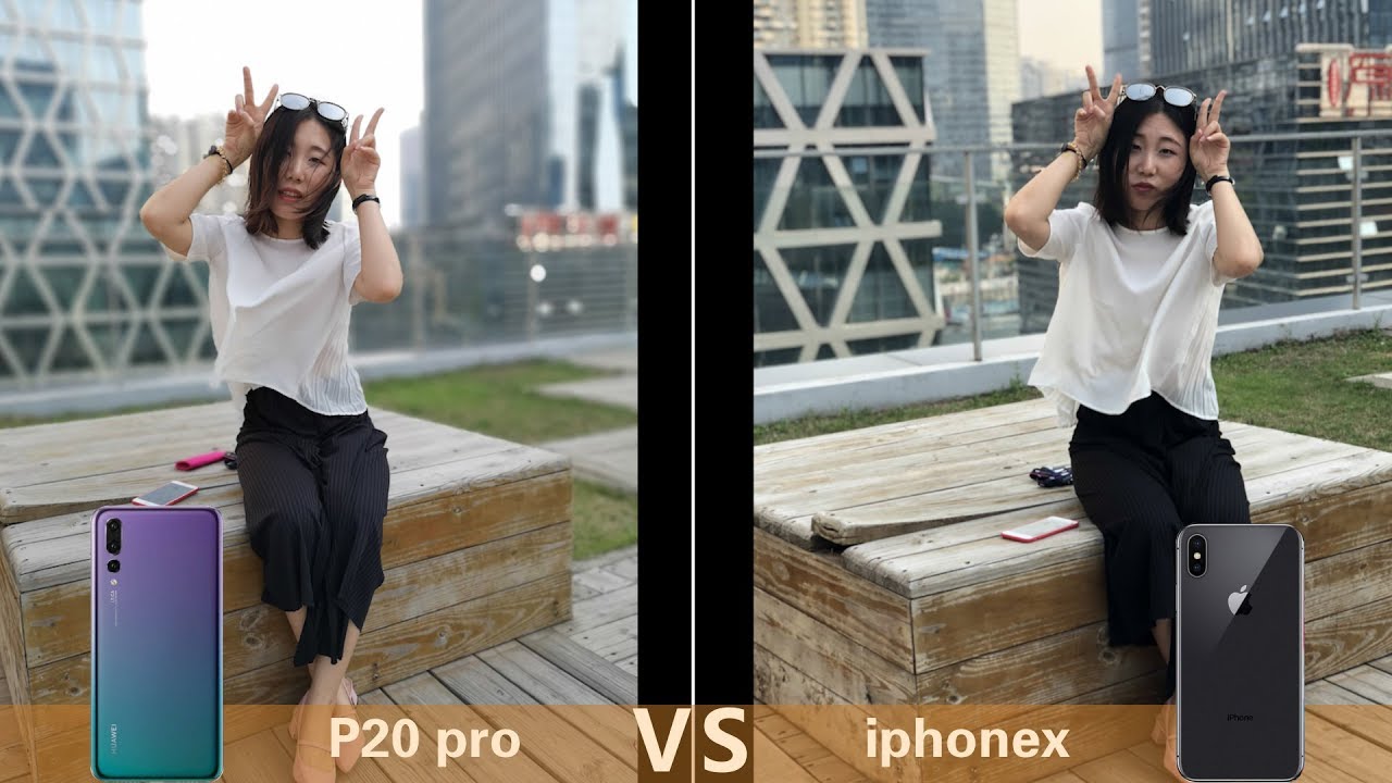 iPhone X  vs Huawei P20 ProCamera Test Comparison
