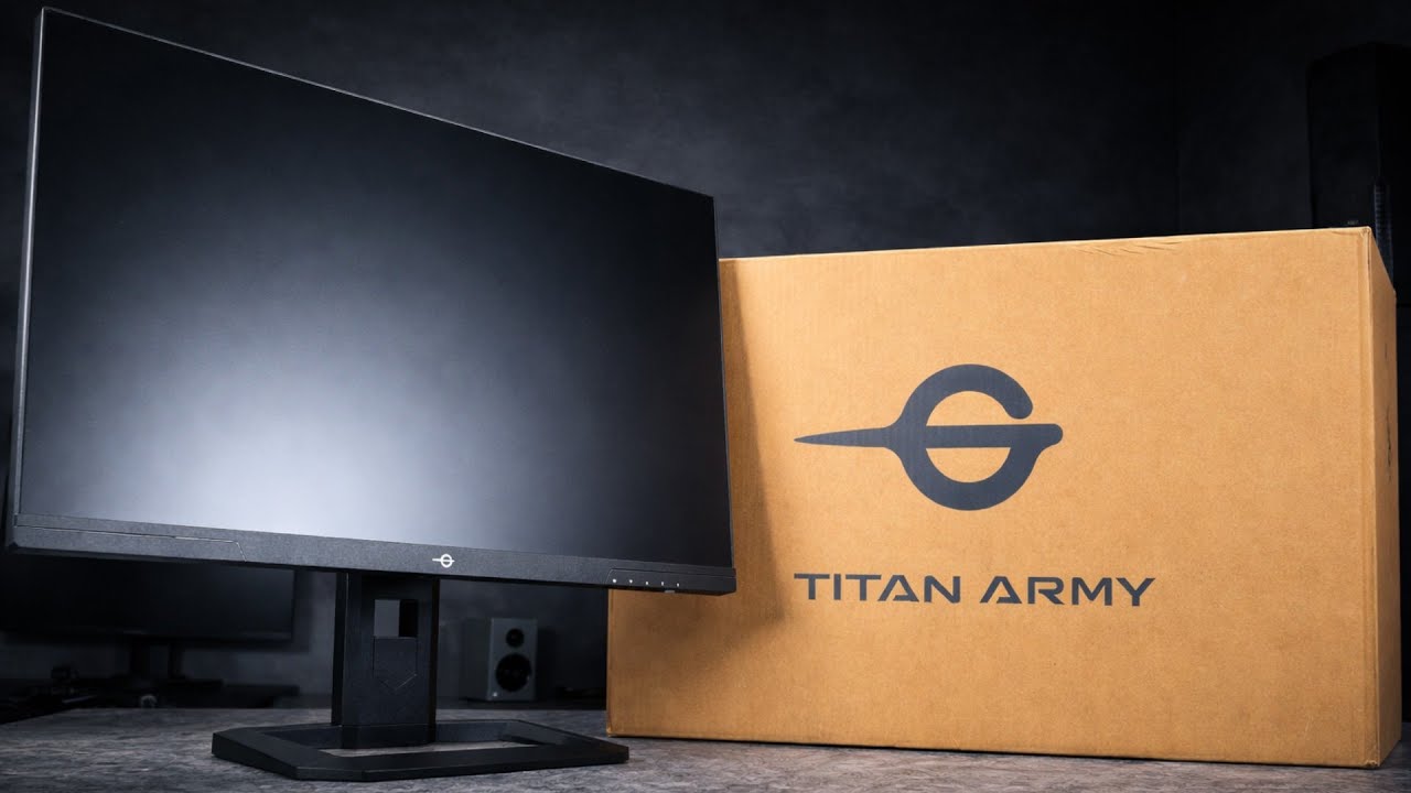 My New Budget Monitor (199$) | 1440p &bull; 24.5&Prime; &bull; 240Hz | Titan Army P2510S Plus