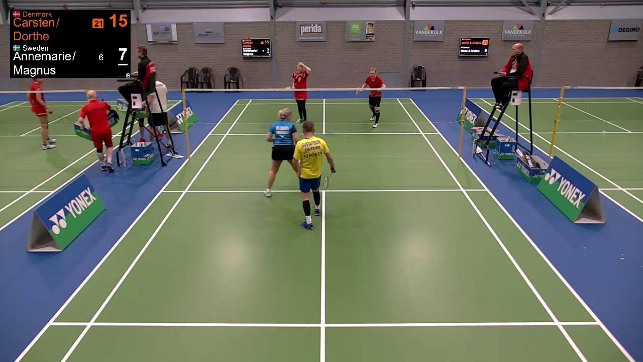 Court 5, June 1, Badminton Nations Cup 2023, Haarlem (part 1)