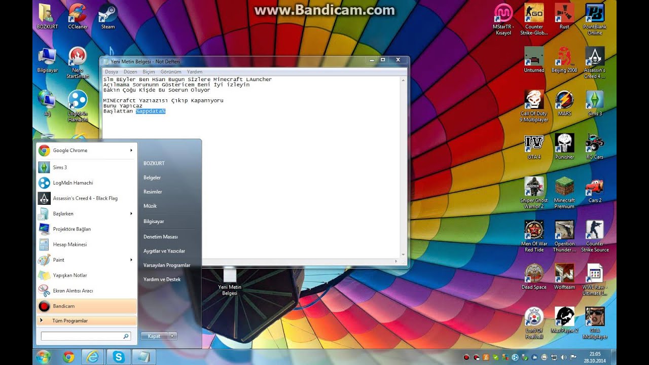 Minecraft Launcher Açılmama Sorunu Kesin Çözüm