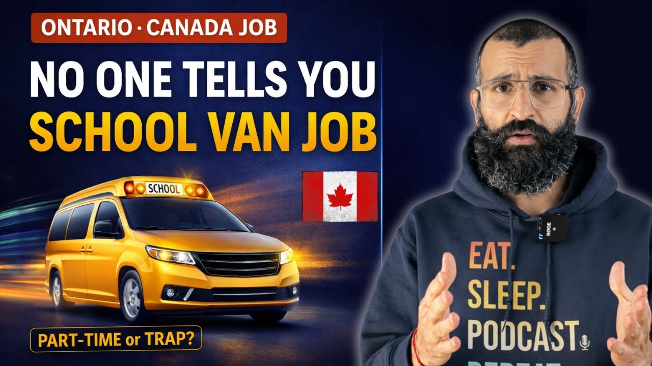 🔥 No One Tells You How School Van Jobs Really Work in Canada | CSA Talks