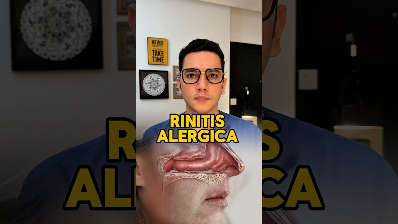 Si sufre de rinitis al&eacute;rgica, tienes que saber esto. #medicina #consejosdesalud #saludybienestar