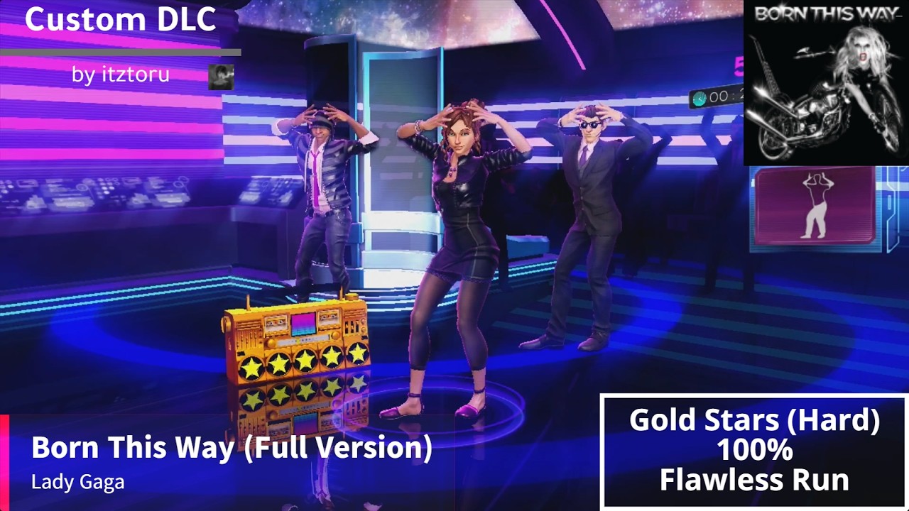 Dance Central 3 | Born This Way (Full Version) - Lady Gaga (Flawless Run)