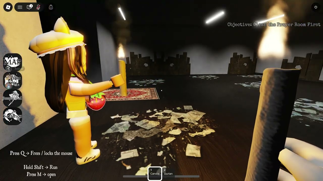 Playing MASTIKA with bro and sis