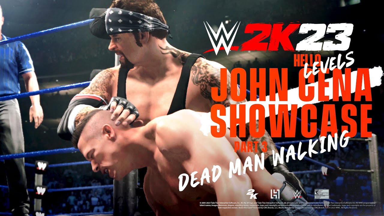 WWE 2K23 Showcase Mode : Part 3 - Dead Man Walking | John Cena vs Undertaker