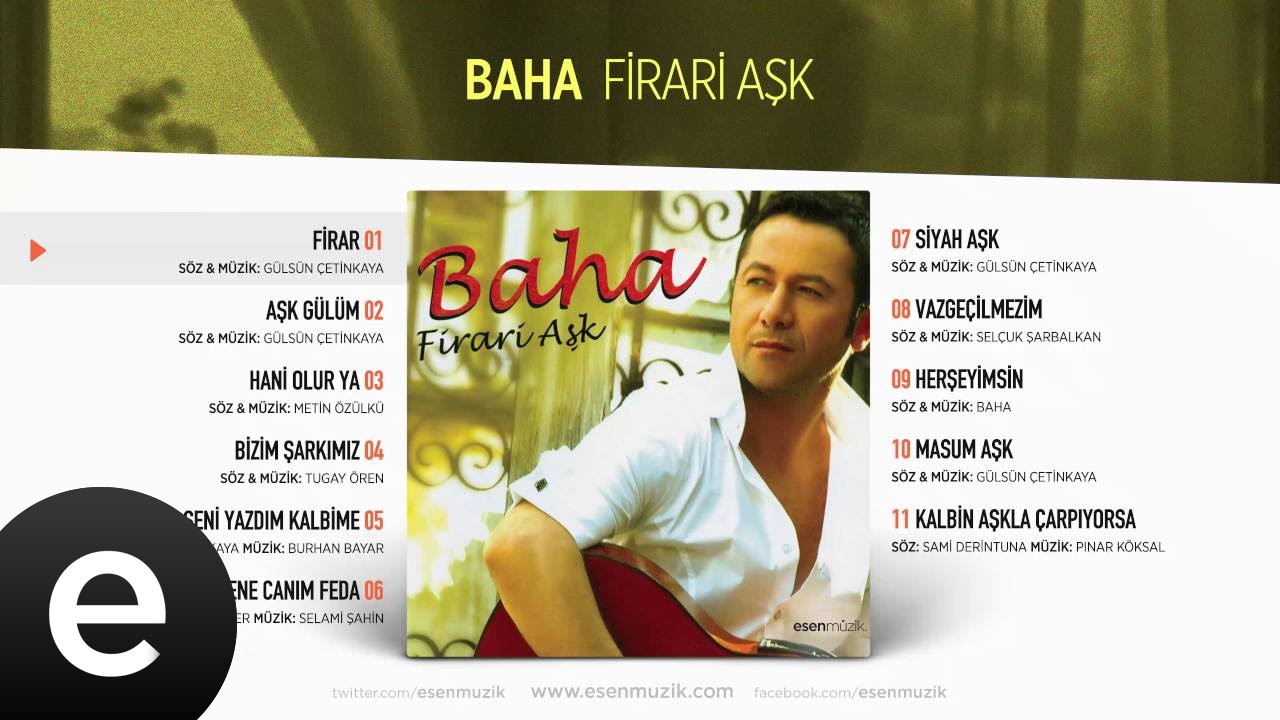 Firar (Baha) Official Audio #firar #baha - Esen M&uuml;zik