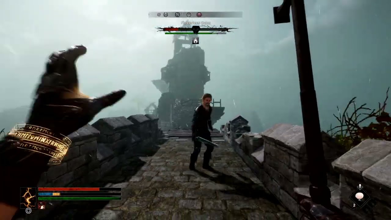 [Tainted Grail - Fall of Avalon] - Fingerless Colm - Showing Off The Combat