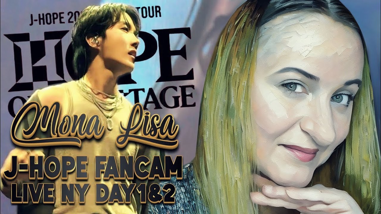 J-Hope Mona Lisa Live FANCAM - Hope on the Stage Brooklyn New York DAY 1&2 REACTION