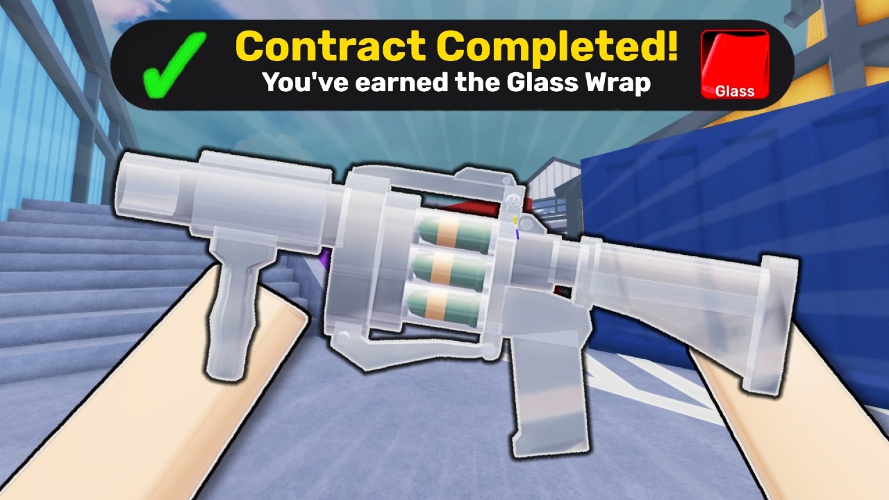 I FINALLY UNLOCKED the GLASS Wrap in Roblox Rivals..