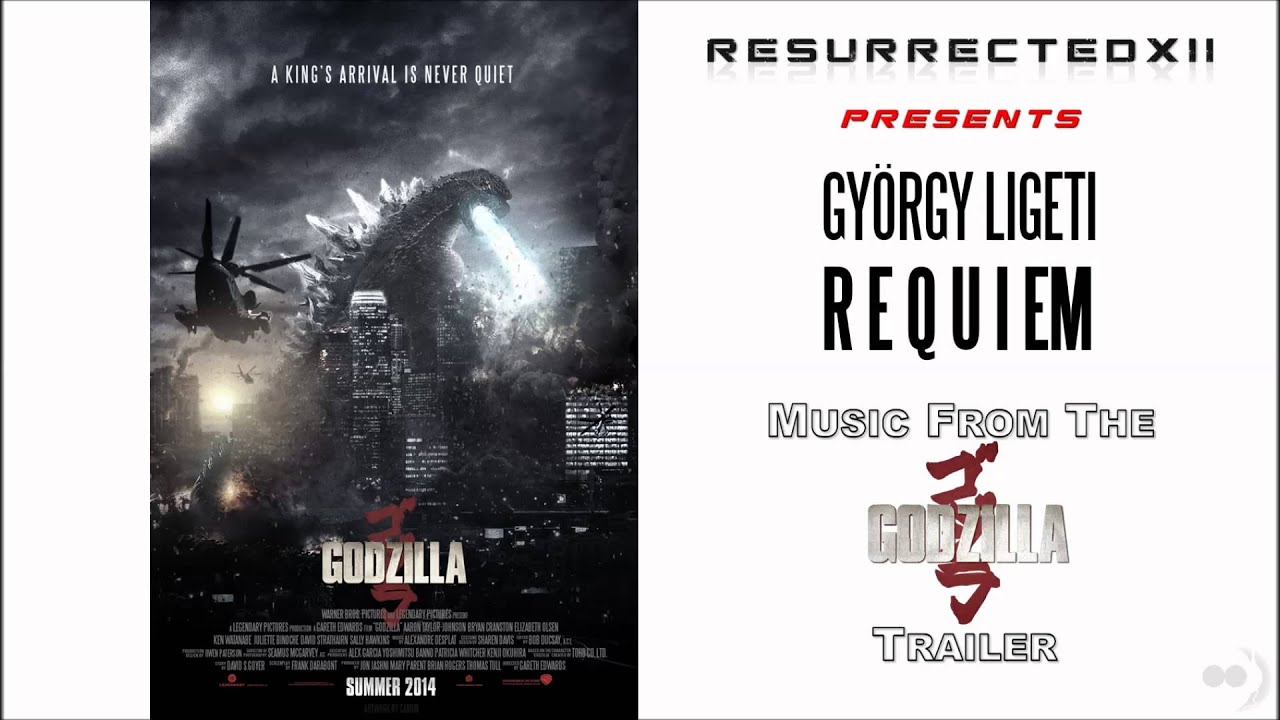 Godzilla (2014) - All Trailers OST (György Ligeti - 