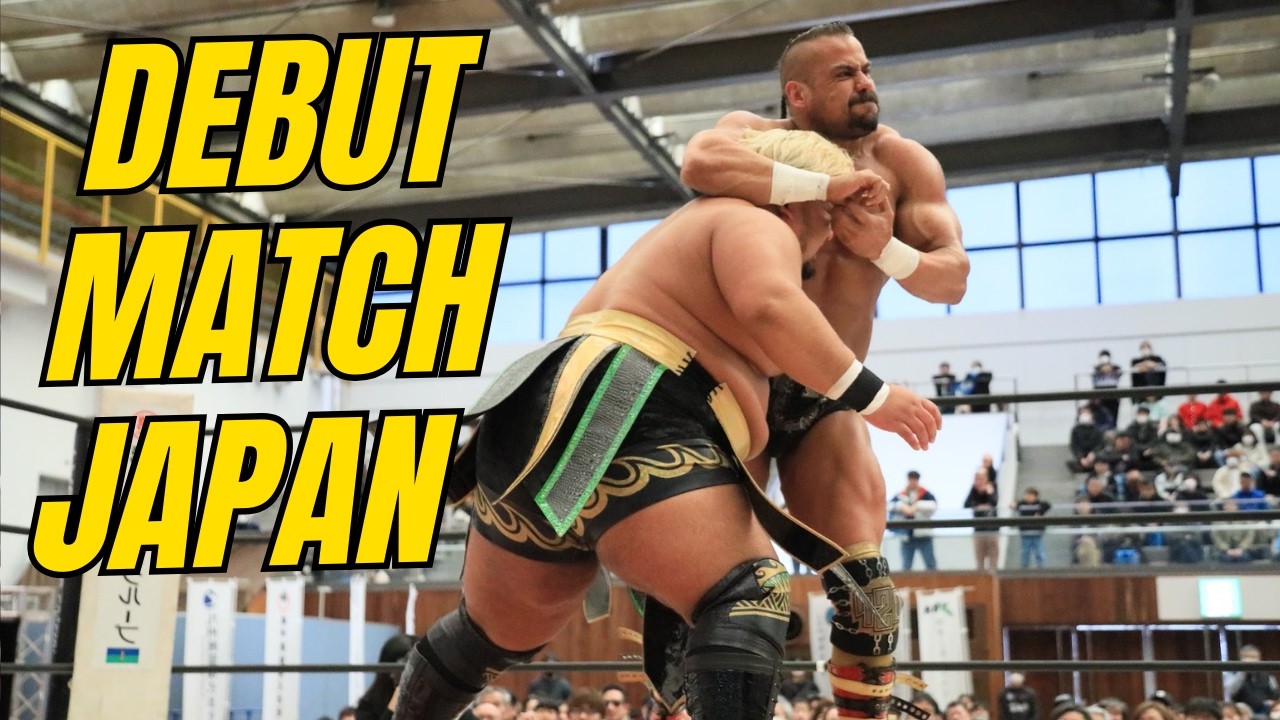 I Flew From The UK To Japan To Wrestle For Tajiri - Kyushu Pro Wrestling Debut