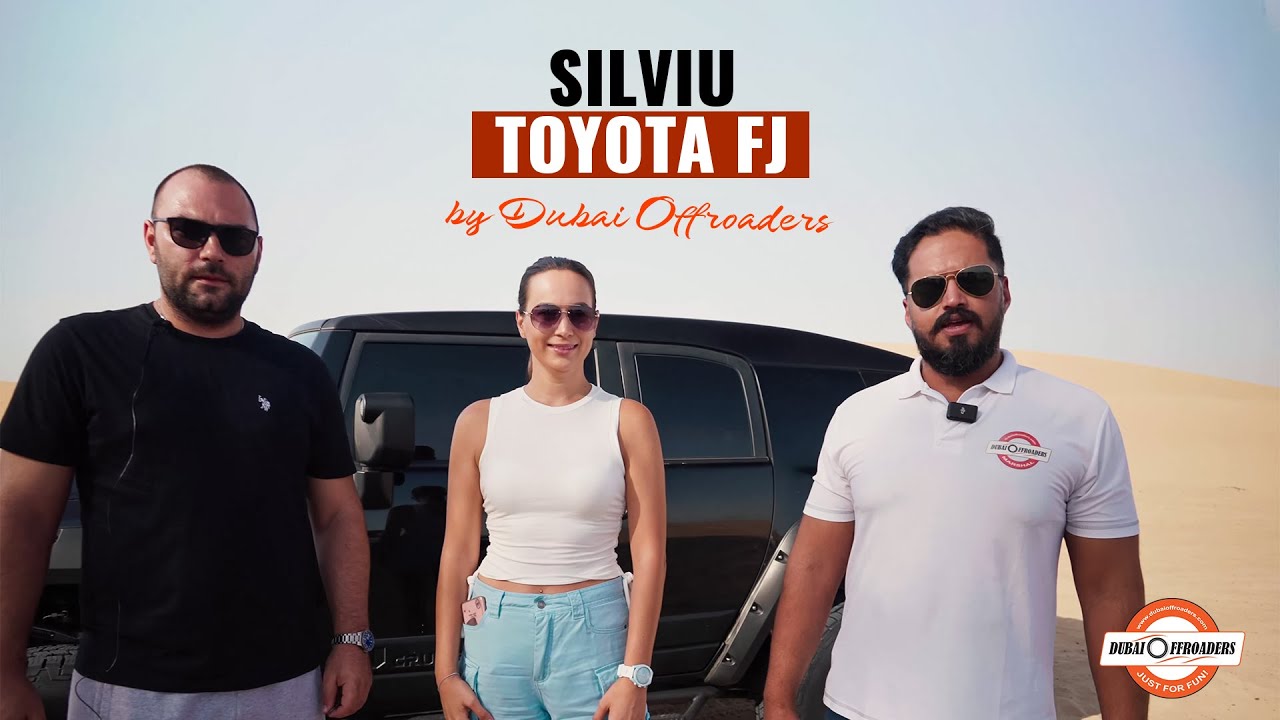 Silviu Toyota FJ Cruiser | OFF-ROAD Driving  | DUBAI OFFROADERS