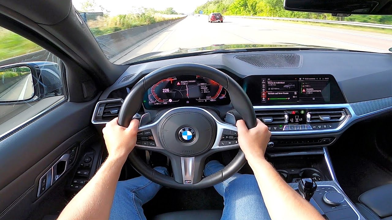 2021 BMW 3 series 320d xDrive (G20) - pov test drive